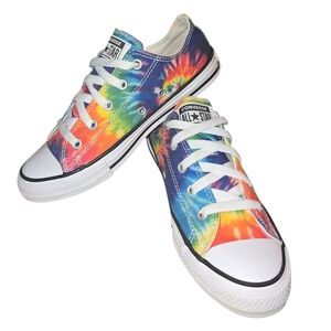 *NWOT* Converse Chuck Taylor All Star Low Top Tie-Dye Low Top Sneakers Girl 2